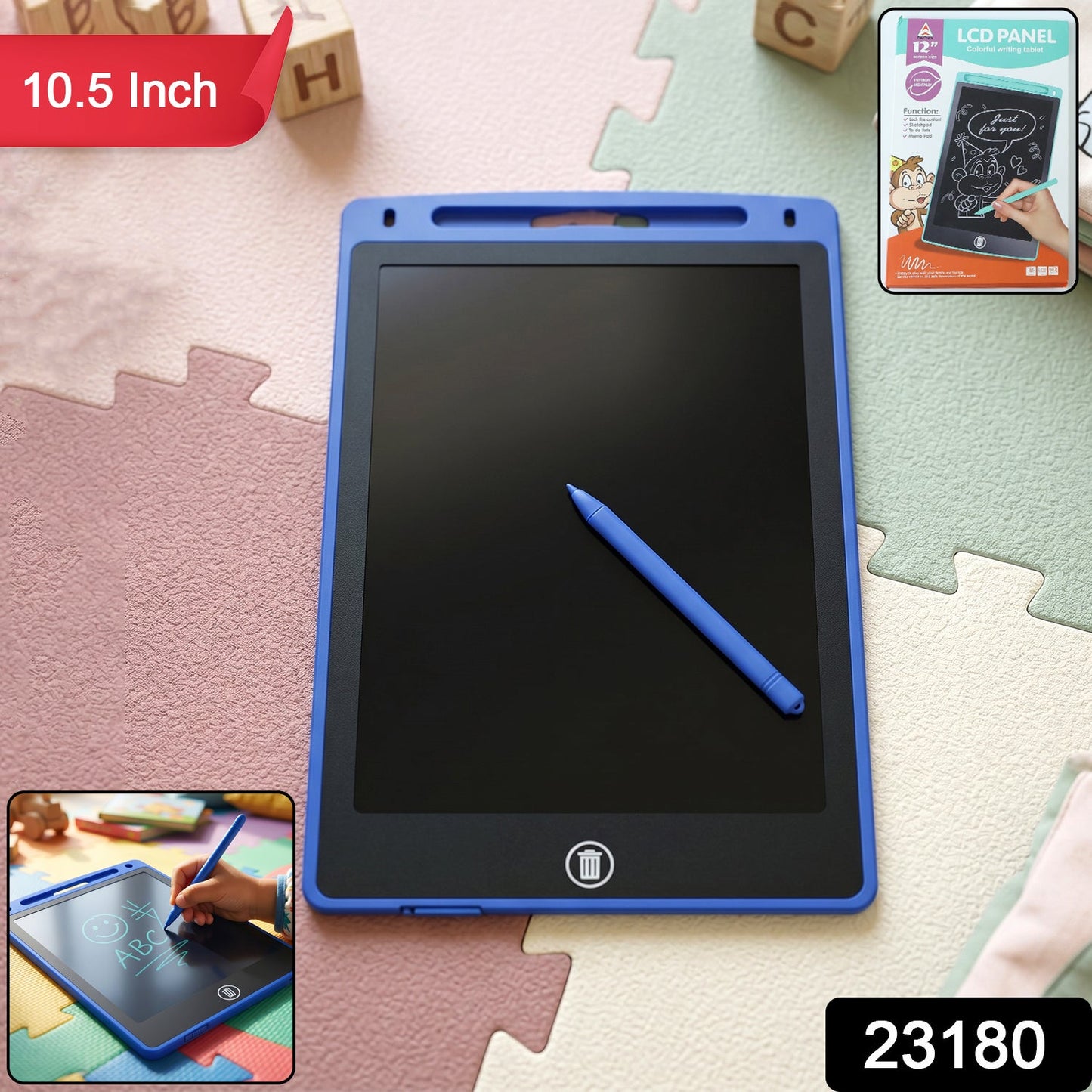10.5 Inch Lcd Writing Tablet Digital Drawing Pad (1 Pc) - Grandsell