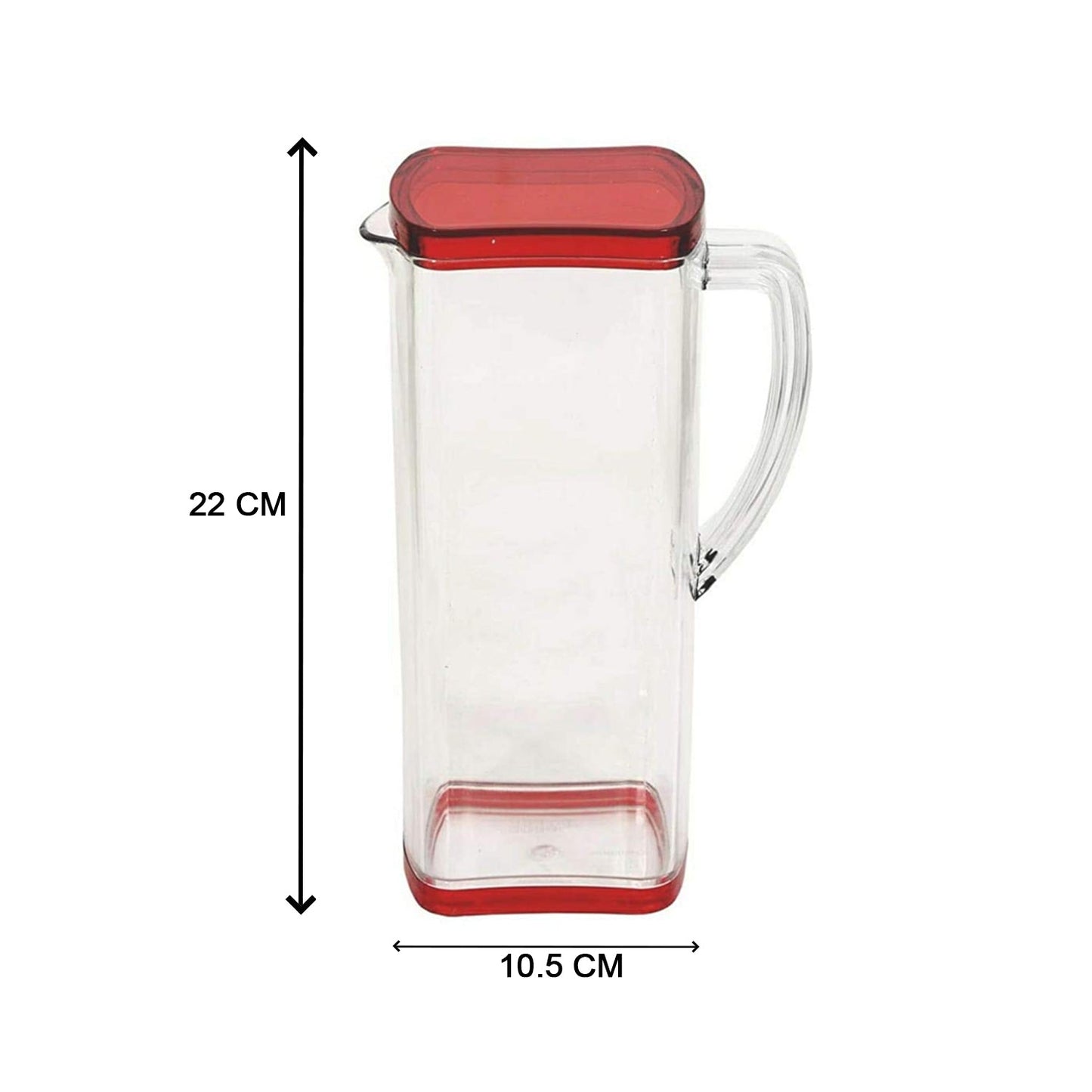 2000ml Square Jug For Carrying Water And Types Of Juices And Beverages And All. - Grandsell