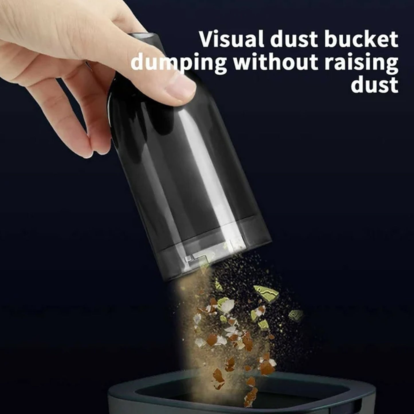 3 In 1 Car Mini Vacuum Cleaner With Blower Wireless Portable Rechargeable - Grandsell