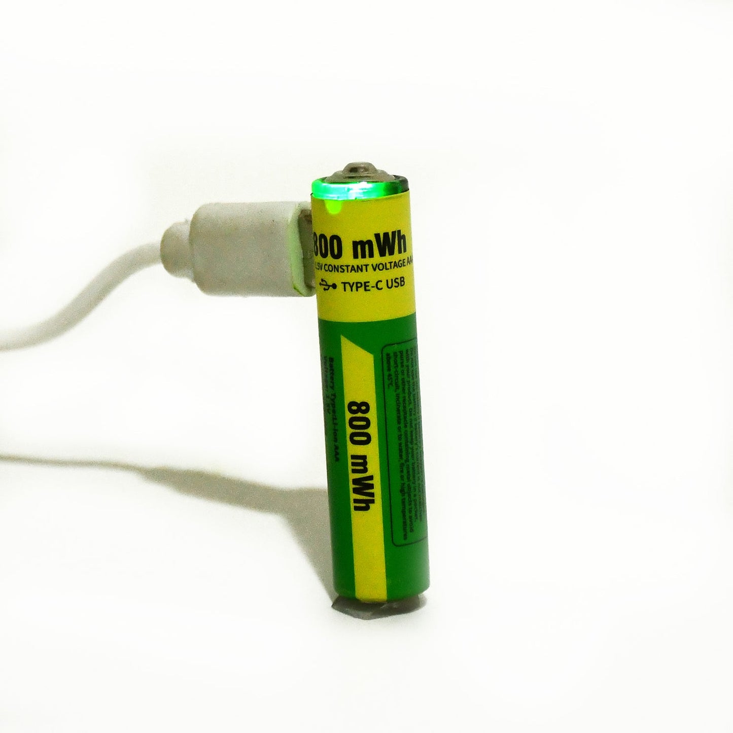 Aaa Rechargeable 800 Mwh Batteries With Recharging Cable (2 Pc Set) - Grandsell