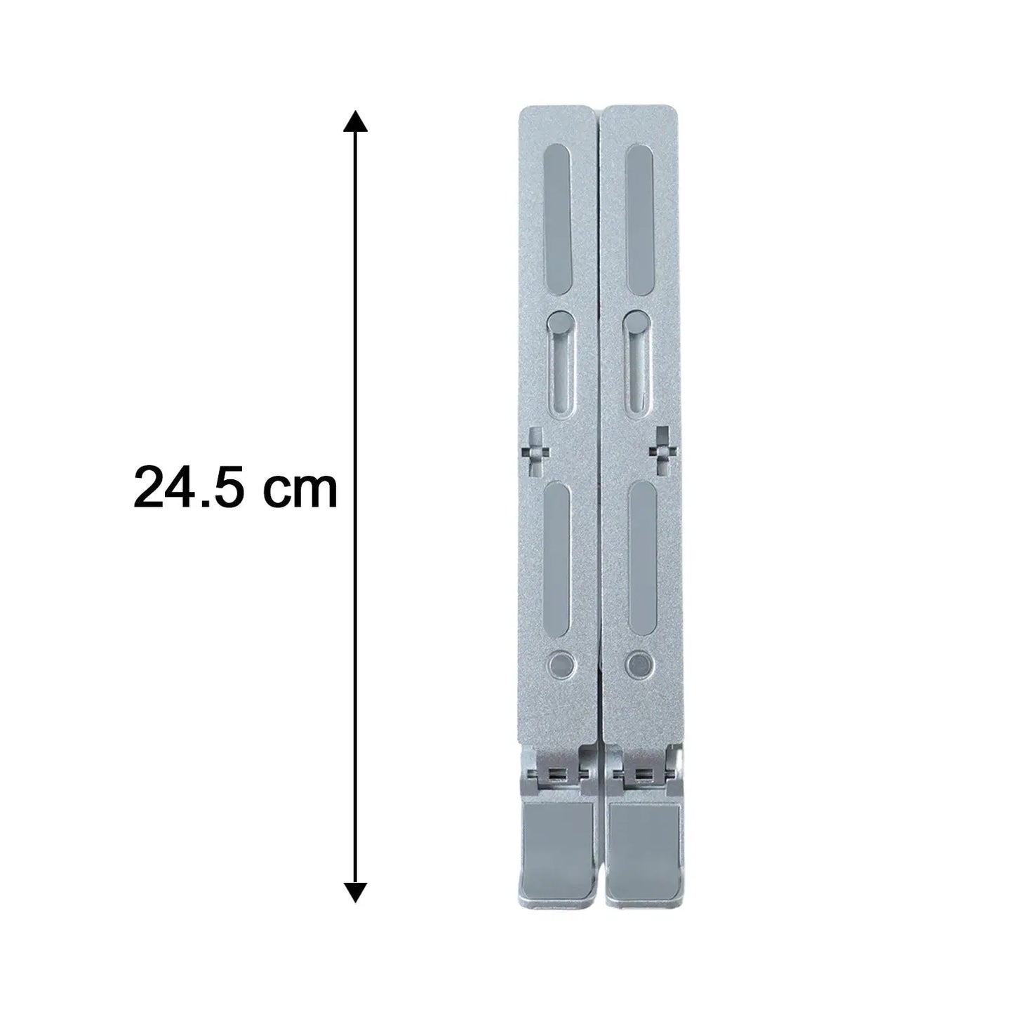 Adjustable Foldable Aluminium Laptop Stand (1 Set) - Grandsell