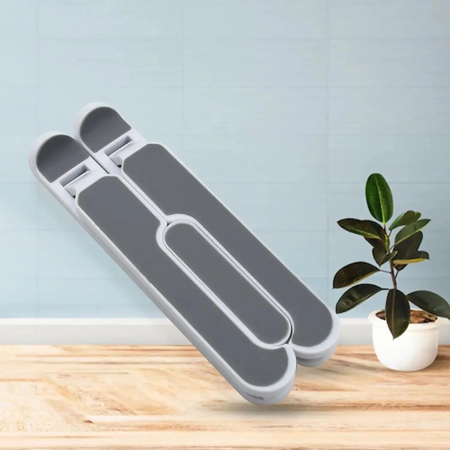 Adjustable Laptop Stand Holder With Built - in Foldable Legs And High Quality Fibre - Grandsell