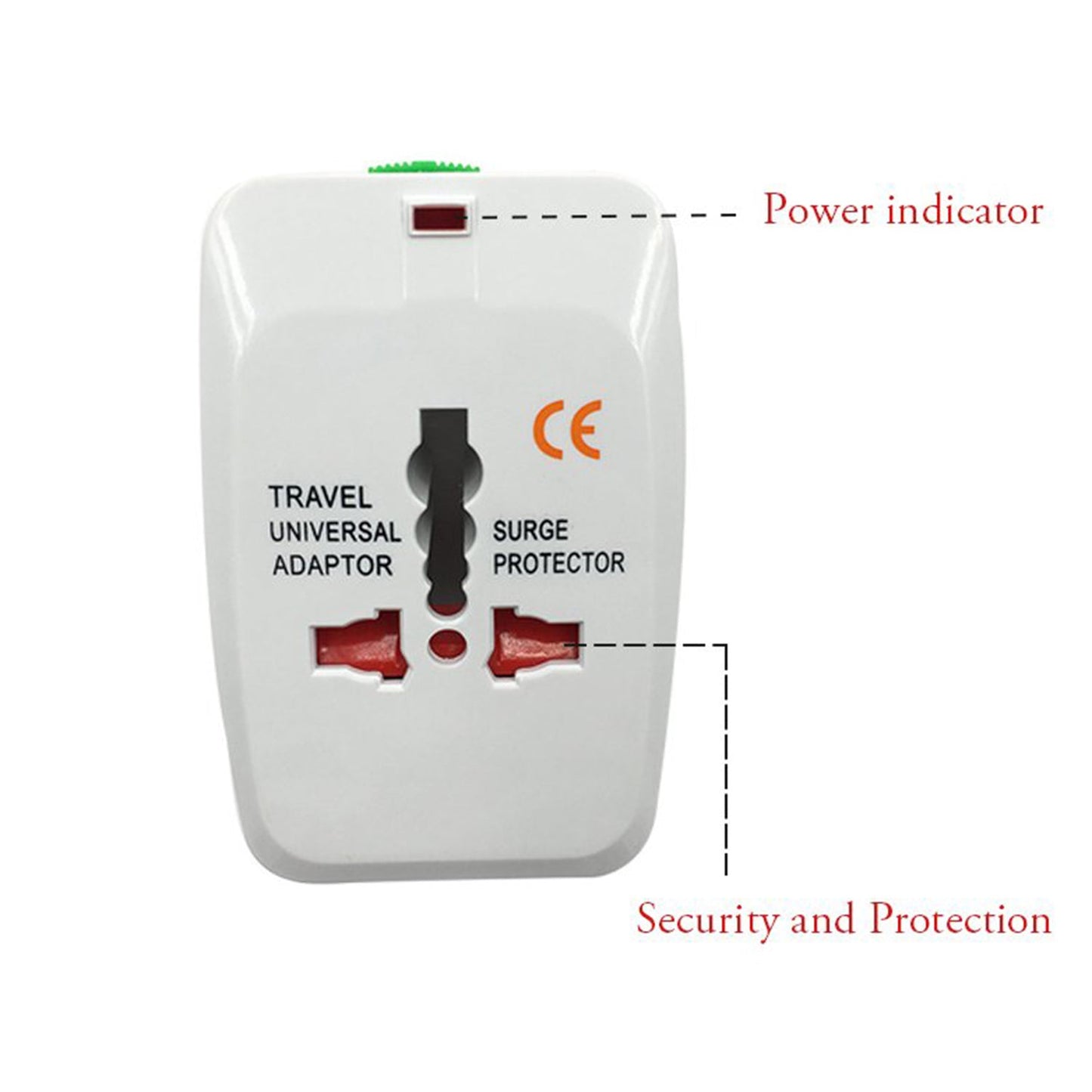 All - in - one Universal Worldwide Travelling Ac Adaptor Plug (Au Uk Us Eu) International Power Charger Electric Usb Power Plug Socket Adapter Converter (1 Pc) - Grandsell