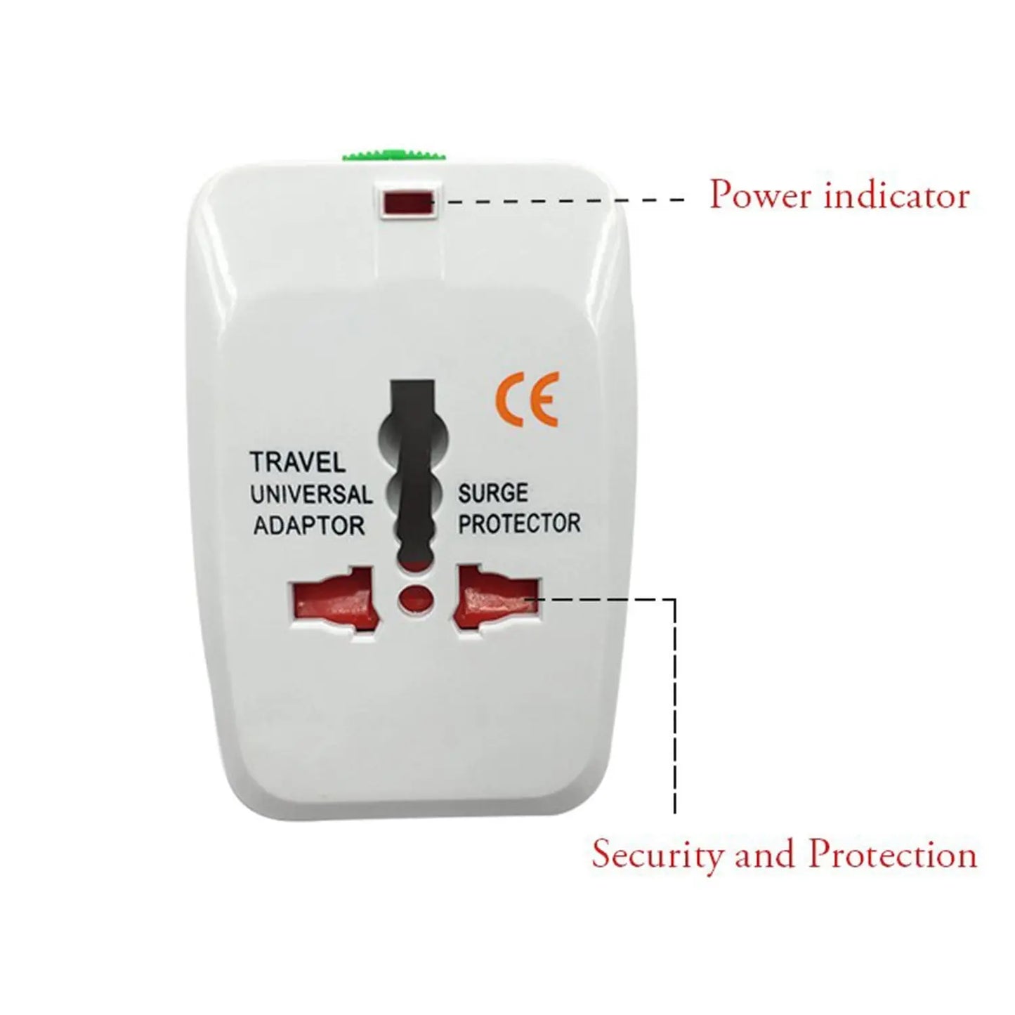All - in - one Universal Worldwide Travelling Ac Adaptor Plug (Au Uk Us Eu) International Power Charger Electric Usb Power Plug Socket Adapter Converter (1 Pc) - Grandsell