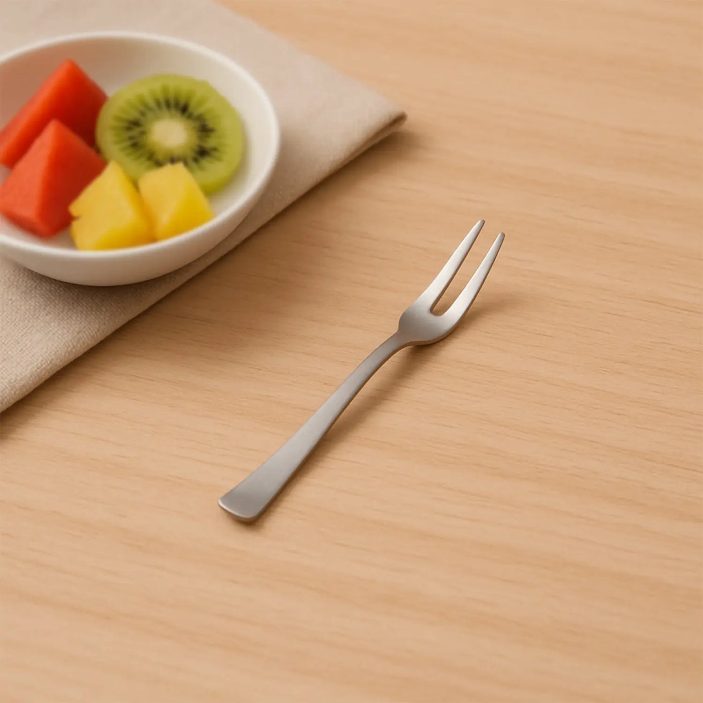 Apex 6 In 1 Stainless Steel Fruit Fork (1 Set) - Grandsell