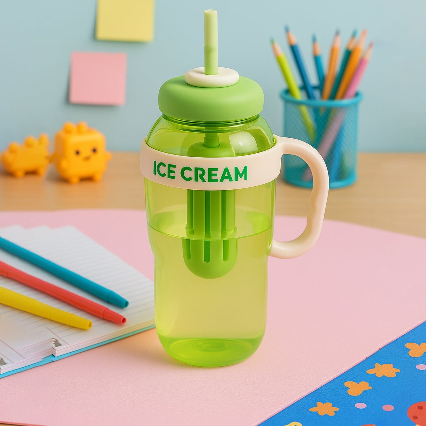 Reusable Ice Cream Theme Water Bottle - Grandsell
