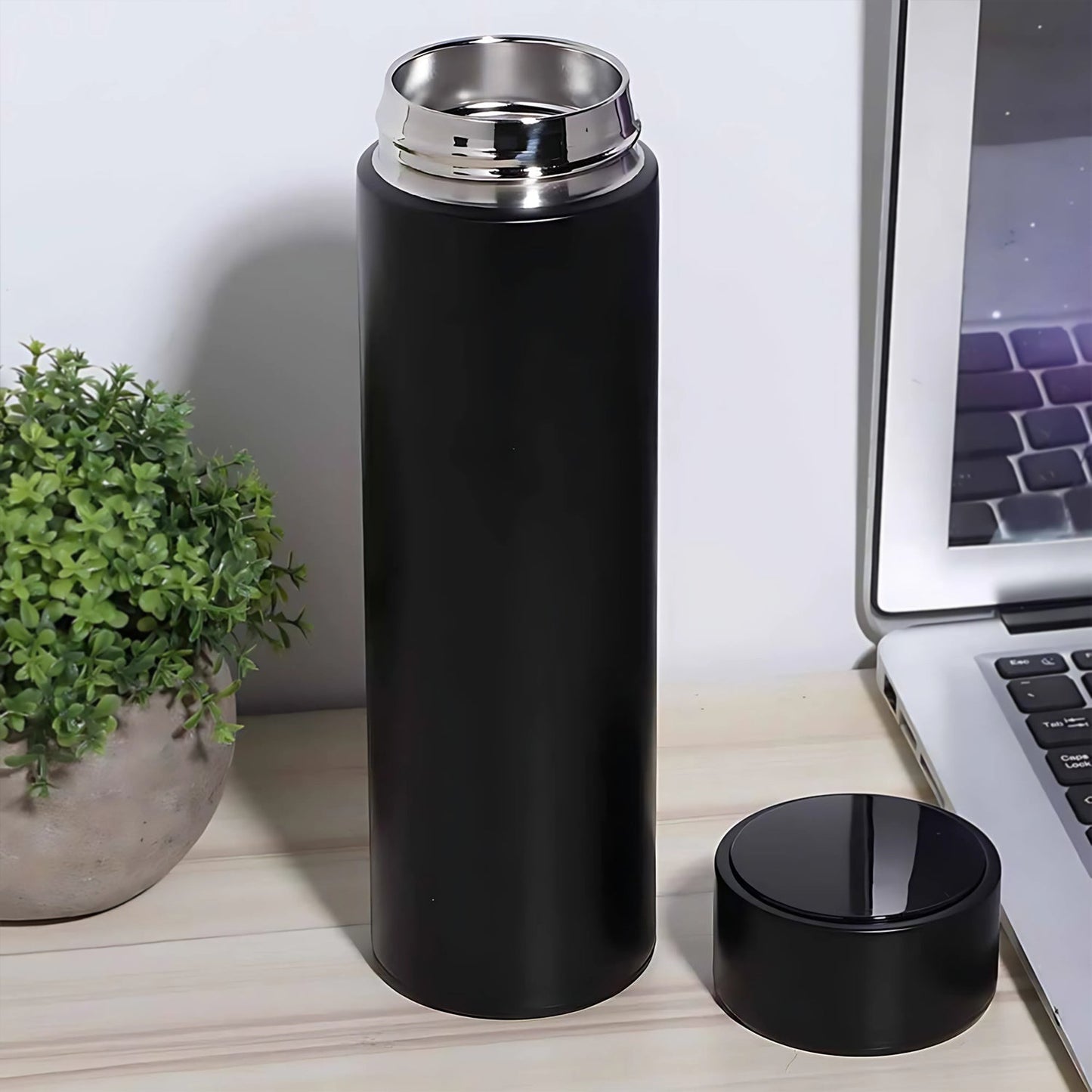 Black Vacuum Insulated Water Bottle (1 Pc 500ml) - Grandsell