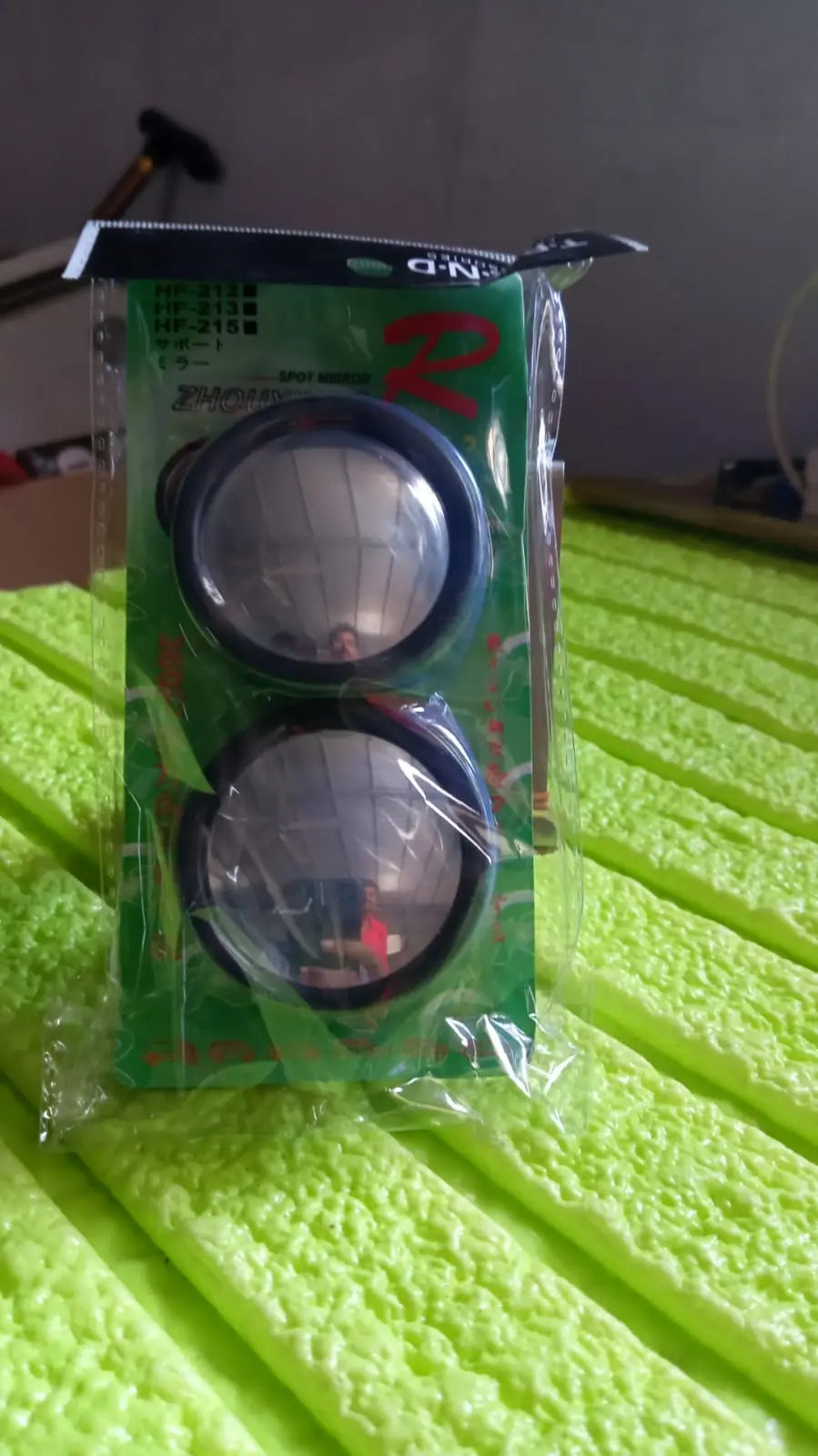 Car Blind Spot Side Mirror Round Hd Glass Blindspot Mirror Convex Rear View - Grandsell