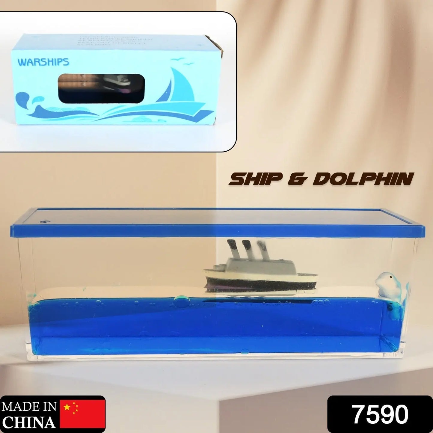 Car Interior Dashboard Decoration Floating Water Cruiser Ship Iceberg Ornament Car Interior Decoration For Birthday Gifts Home Decor Suitable For Home Show Car Decoration Gifts Desk Or Paperweight - Grandsell