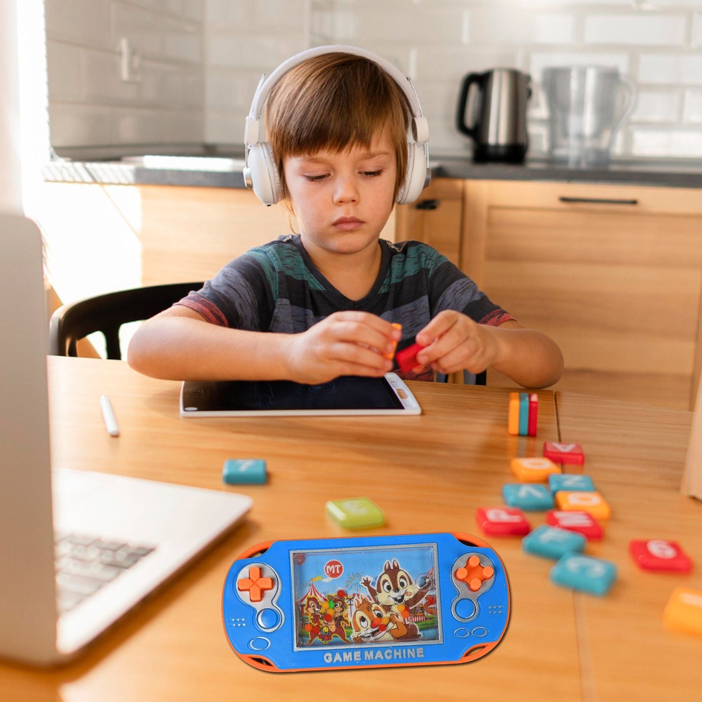 Children Handheld Water Games Toy Squeeze Game Machine Educational Toy For Kids Fun Toy - Grandsell