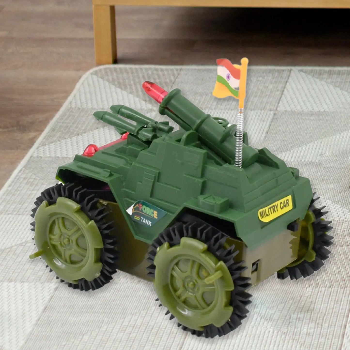 Childrens Joy Tumbling Tank Toy Car - Grandsell