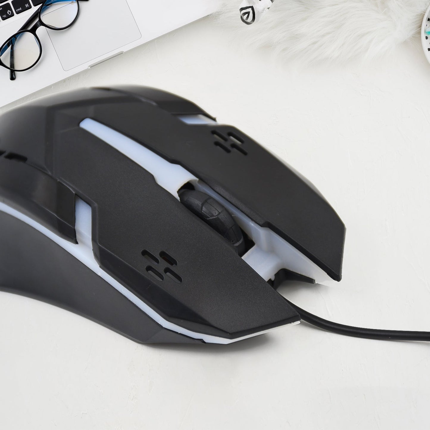 Computer Laptop Usb Wired Optical Mouse (1 Pc) - Grandsell