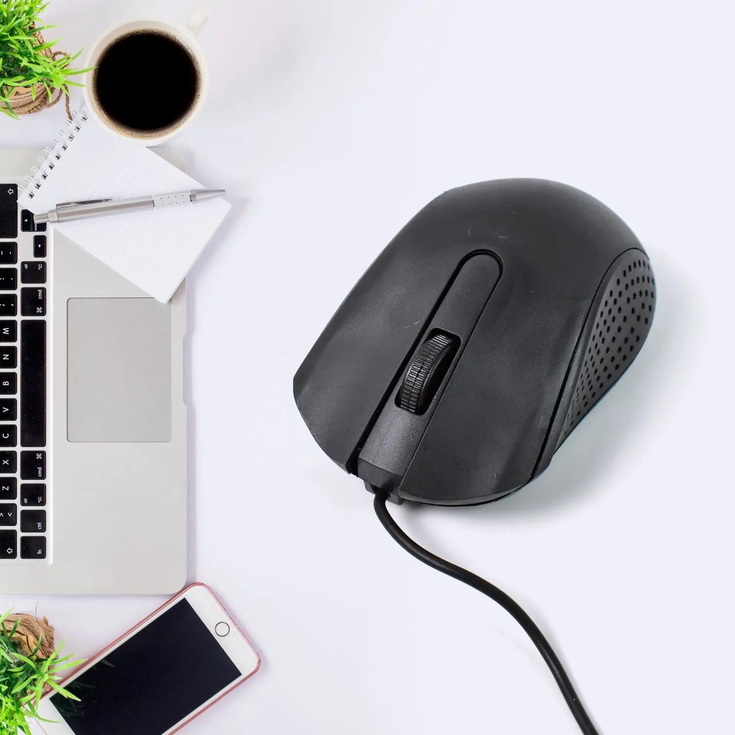 Computer Laptop Wired Optical Mouse M - 022 (1 Pc) - Grandsell