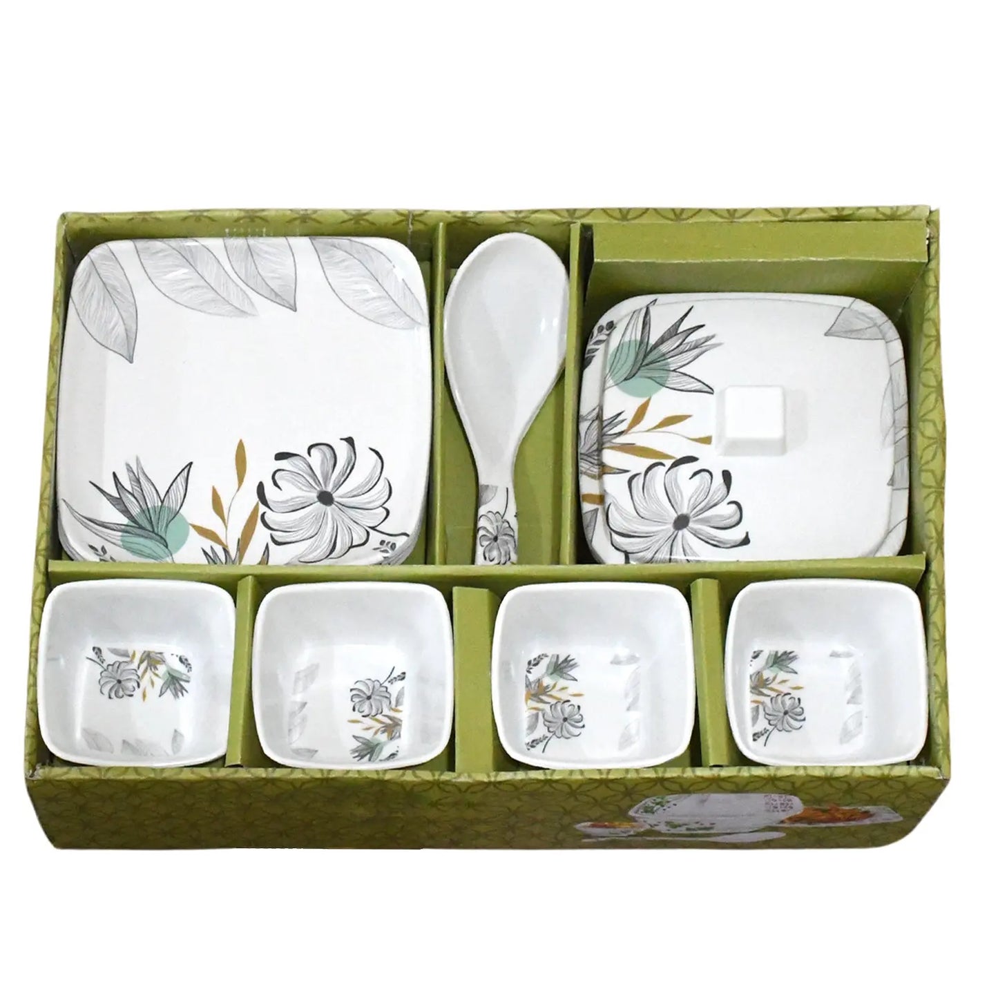 Divine Lunch Tableware Dinner Set (11 Pcs Set) - Grandsell