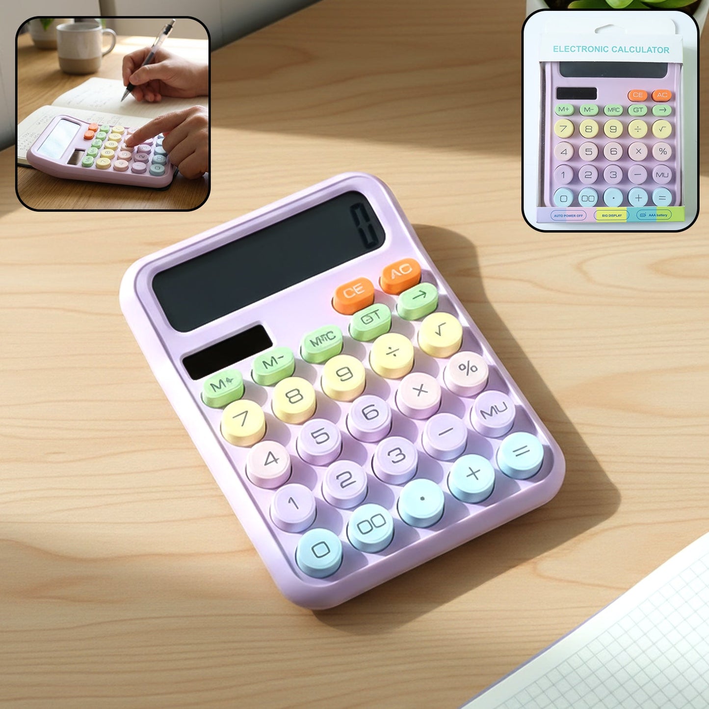 Electronic Desktop Calculator (1 Pc) - Grandsell