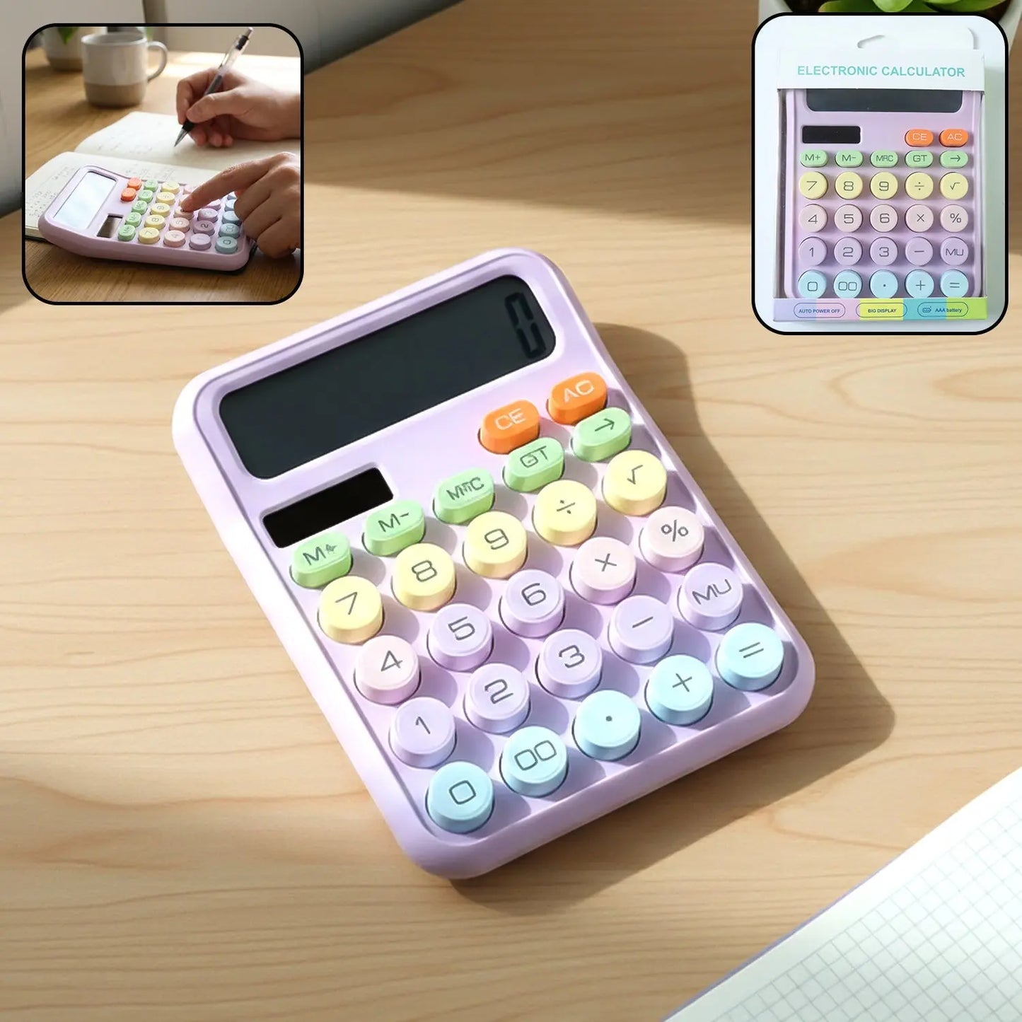 Electronic Desktop Calculator (1 Pc) - Grandsell
