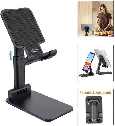 Foldable Mobile Stand With Angle Adjustable Desktop Table Mobile Holder - Grandsell