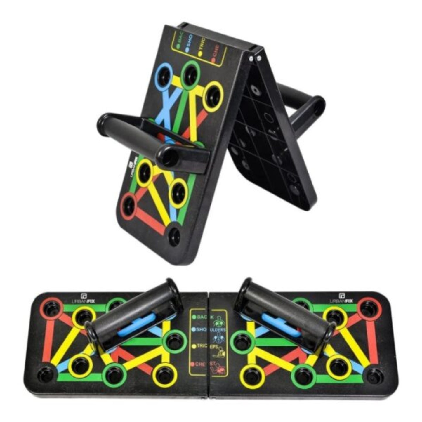 Foldable Multi‑Function Push‑Up Board – Home Fitness Training Tool - Grandsell
