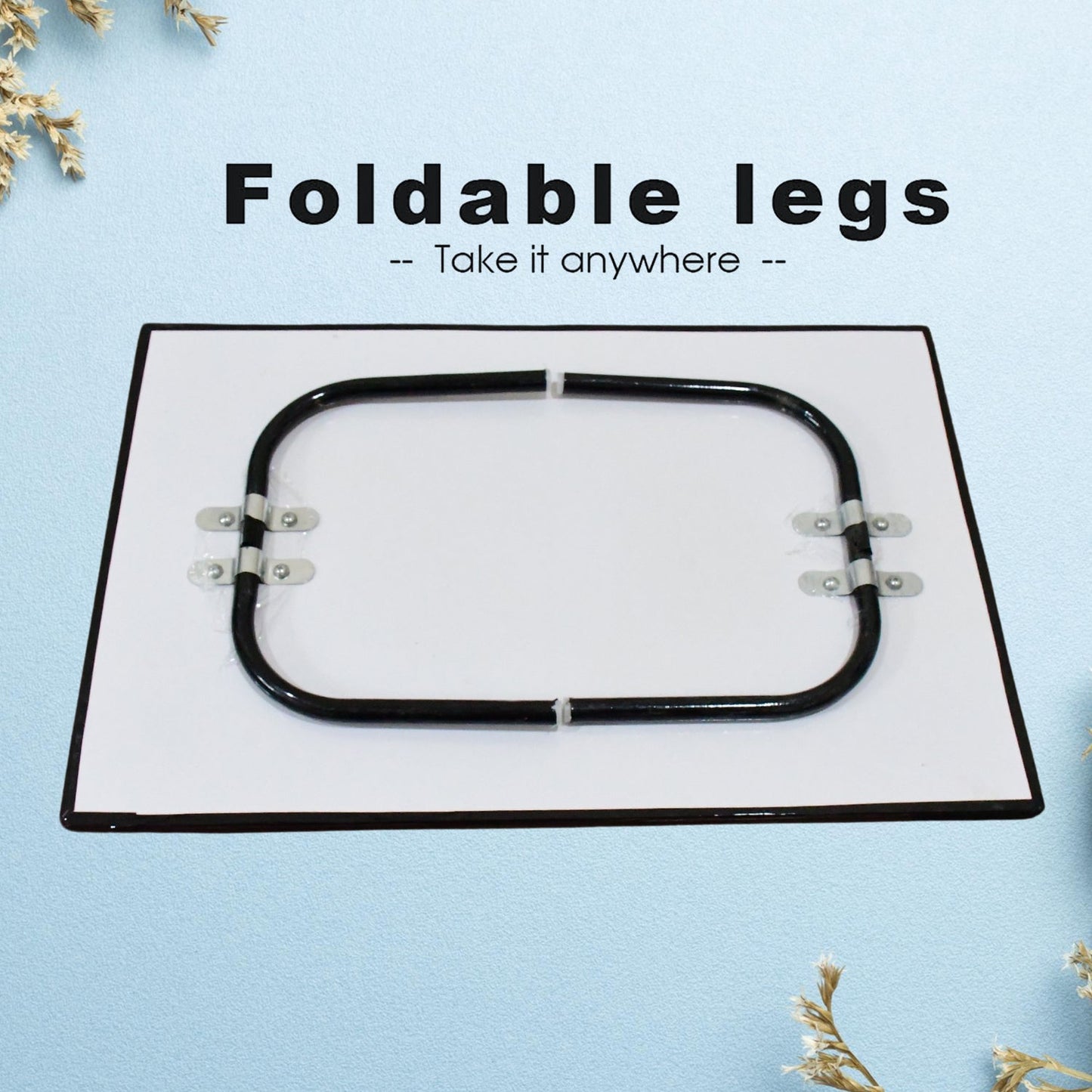 Foldable Multipurpose Mix Design Games Table Board Bed Study Table (48 28 Cm 1 Pc) - Grandsell