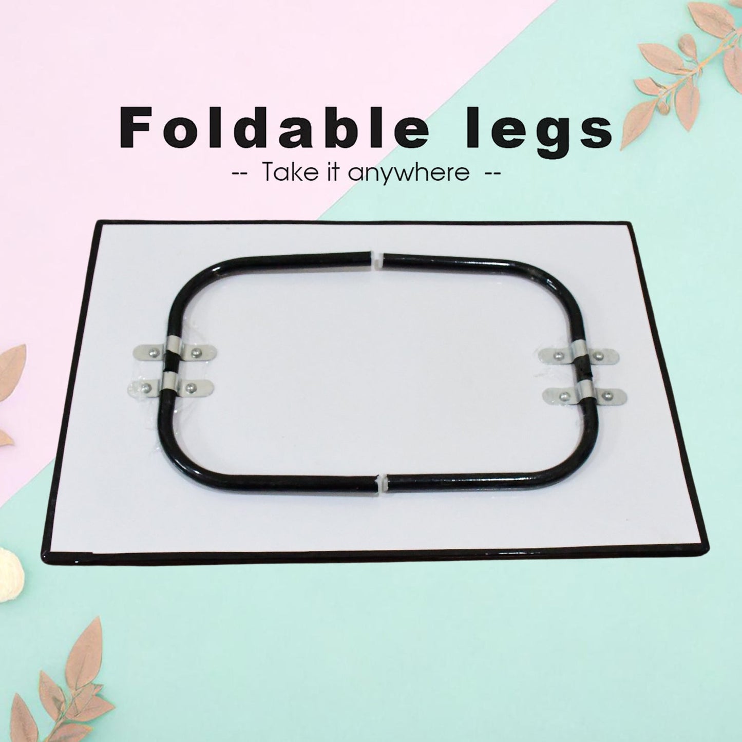 Foldable Multipurpose Mix Design Games Table Board Bed Study Table (48 28 Cm 1 Pc) - Grandsell