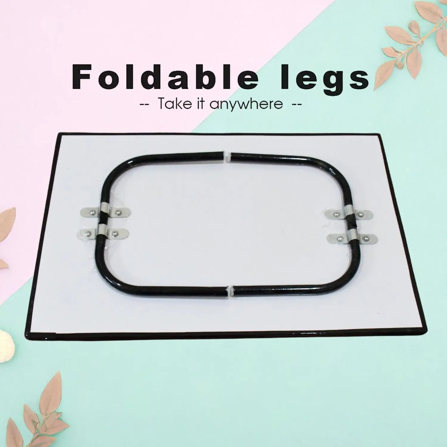 Foldable Multipurpose Mix Design Games Table Board Bed Study Table (48 28 Cm 1 Pc) - Grandsell