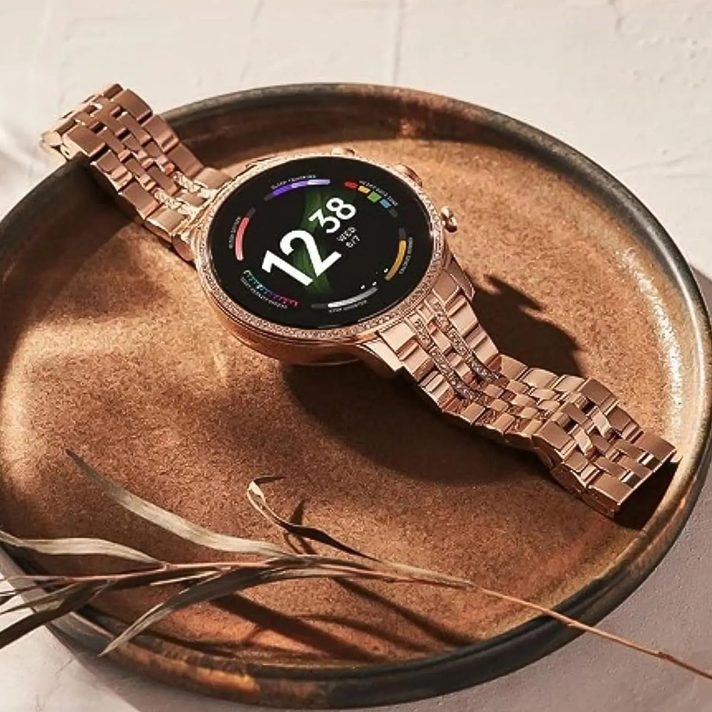 Gen 9 Diamond Strap Latest Edition Smartwatch HD Display 2 Straps Bluetooth Calling Smartwatch for Women's - Grandsell