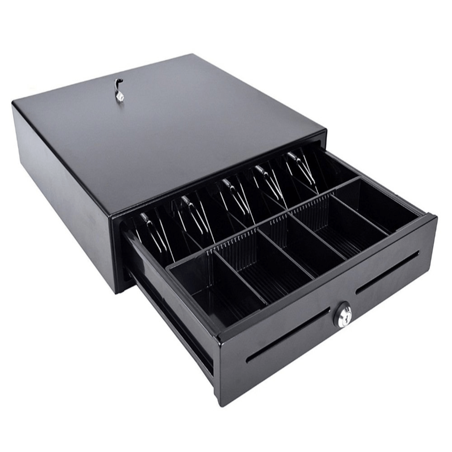 Grandse Metal Cash Drawer 5 cash 5 Coin Black - Grandsell