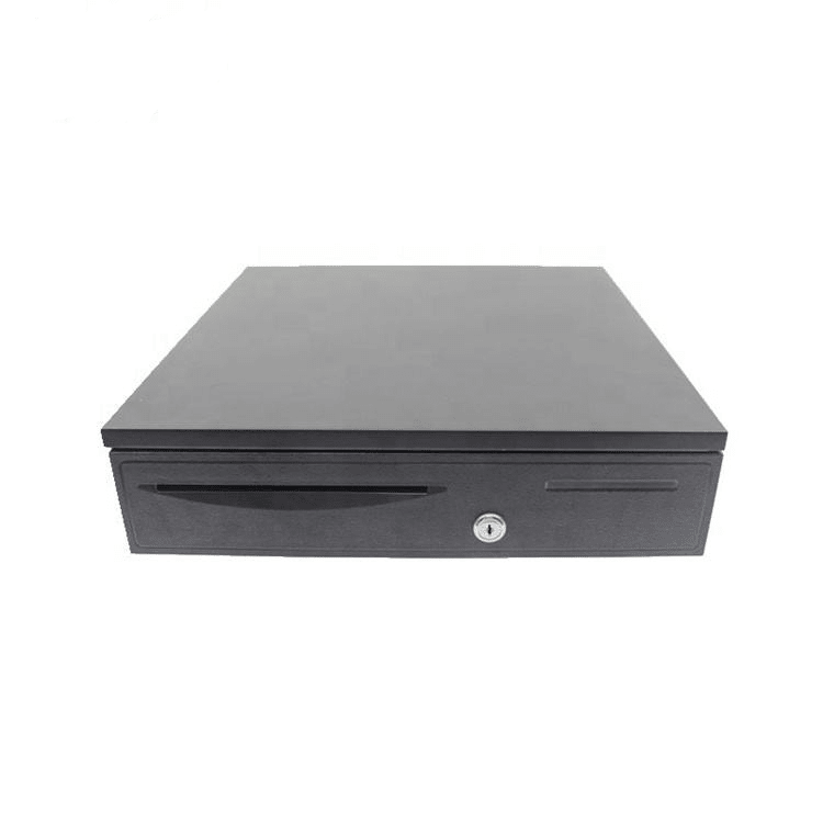 Grandse Metal Cash Drawer – 5 Cash & 5 Coin Compartments | Black - Grandsell