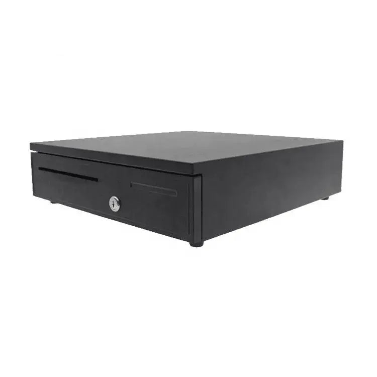 POS cash drawer with coin tray