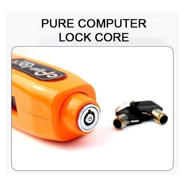 Heavy Duty Bike Brake Lock - Locking System By Holding Handle Bar With Brake Lever - Grandsell