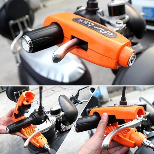 Heavy Duty Bike Brake Lock - Locking System By Holding Handle Bar With Brake Lever - Grandsell