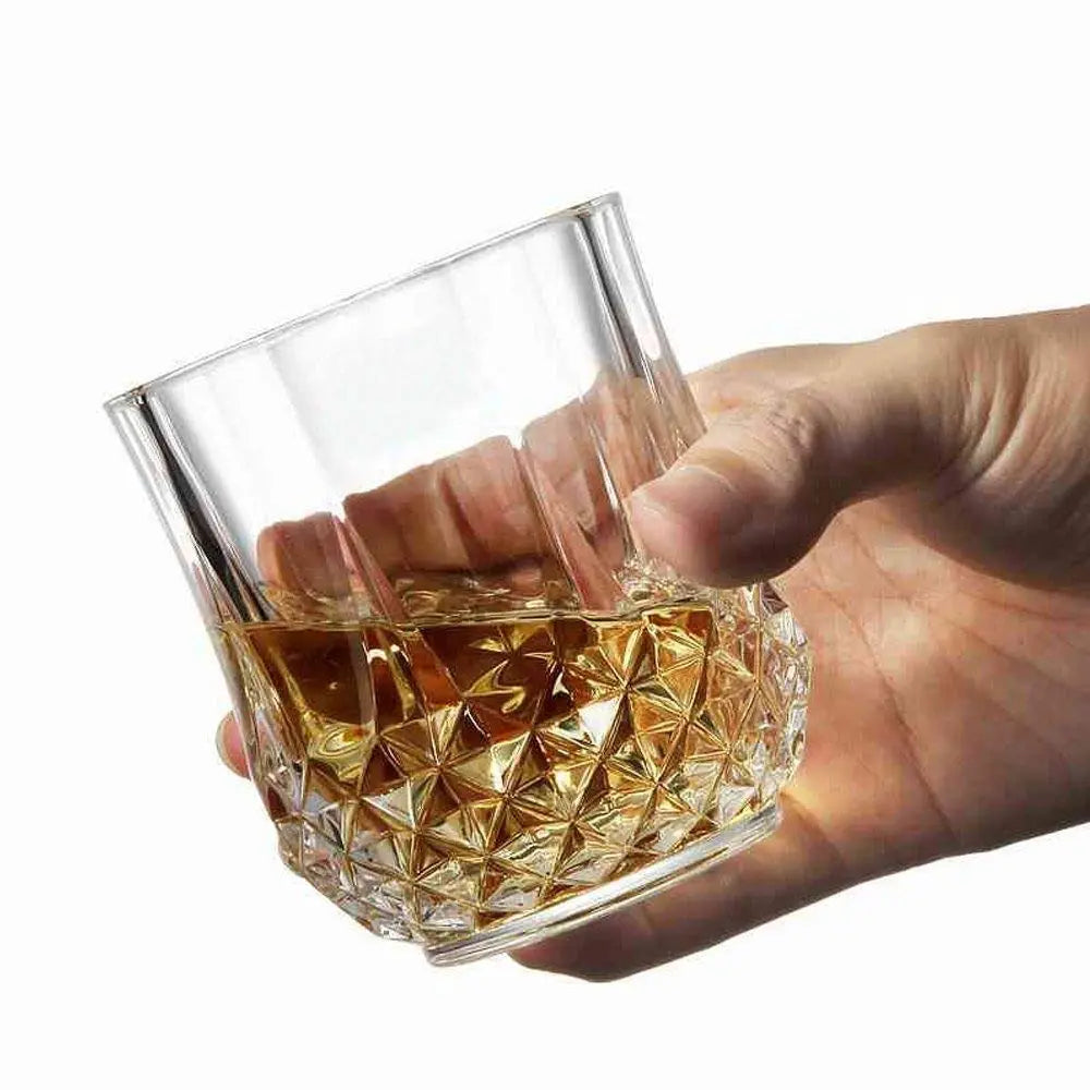 Heavy Unbreakable Stylish Look Fully Transparent Glasses Set 250ml (6pcs) - Grandsell