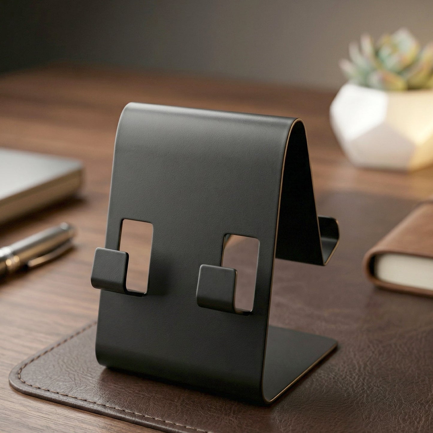 Metal Mobile Phone Tablet Stand (1 Pc Black Color) - Grandsell