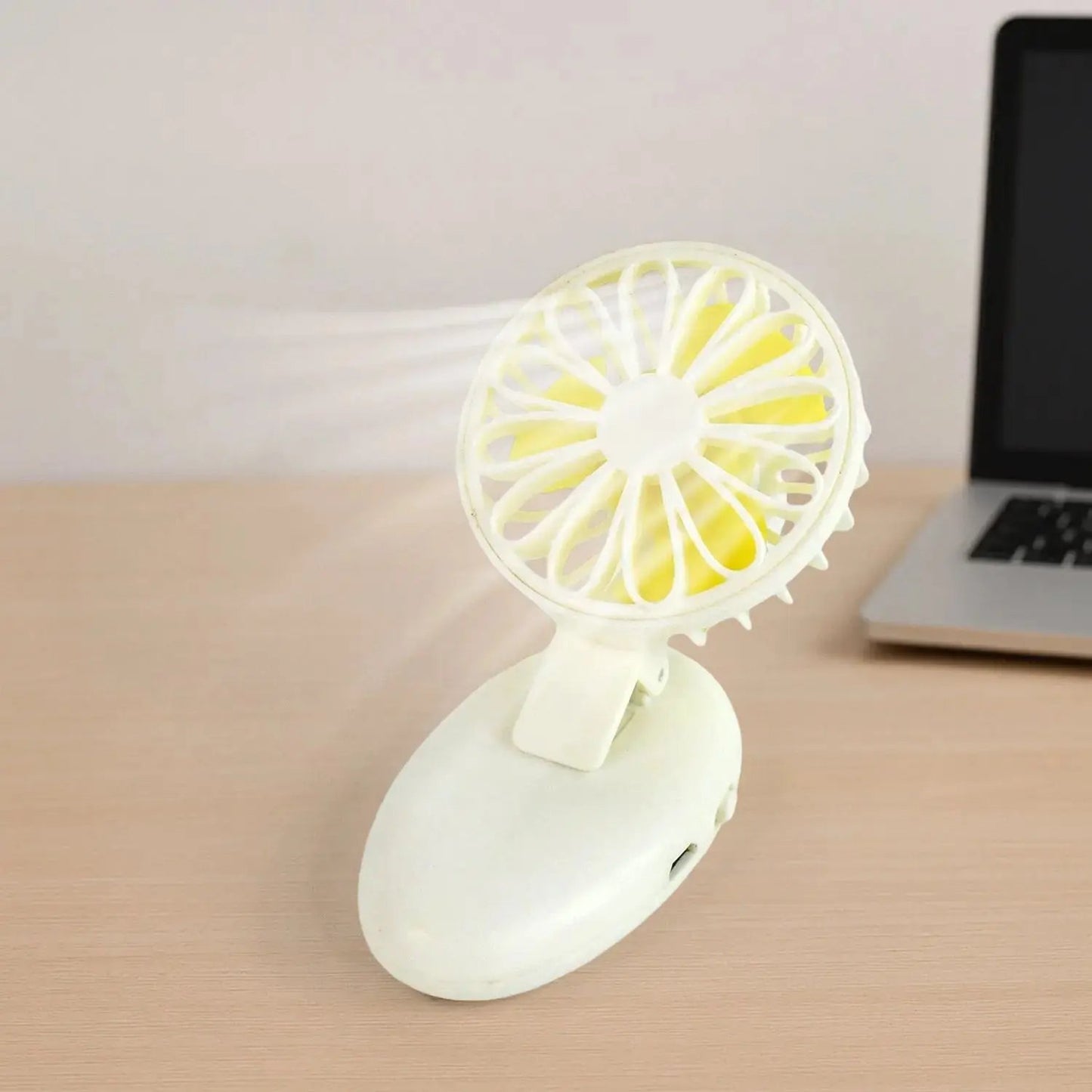 Mini Usb Handheld Fan Portable Rechargeable Mini Fan For Home Office Travel And Outdoor Use (1 Pc) - Grandsell