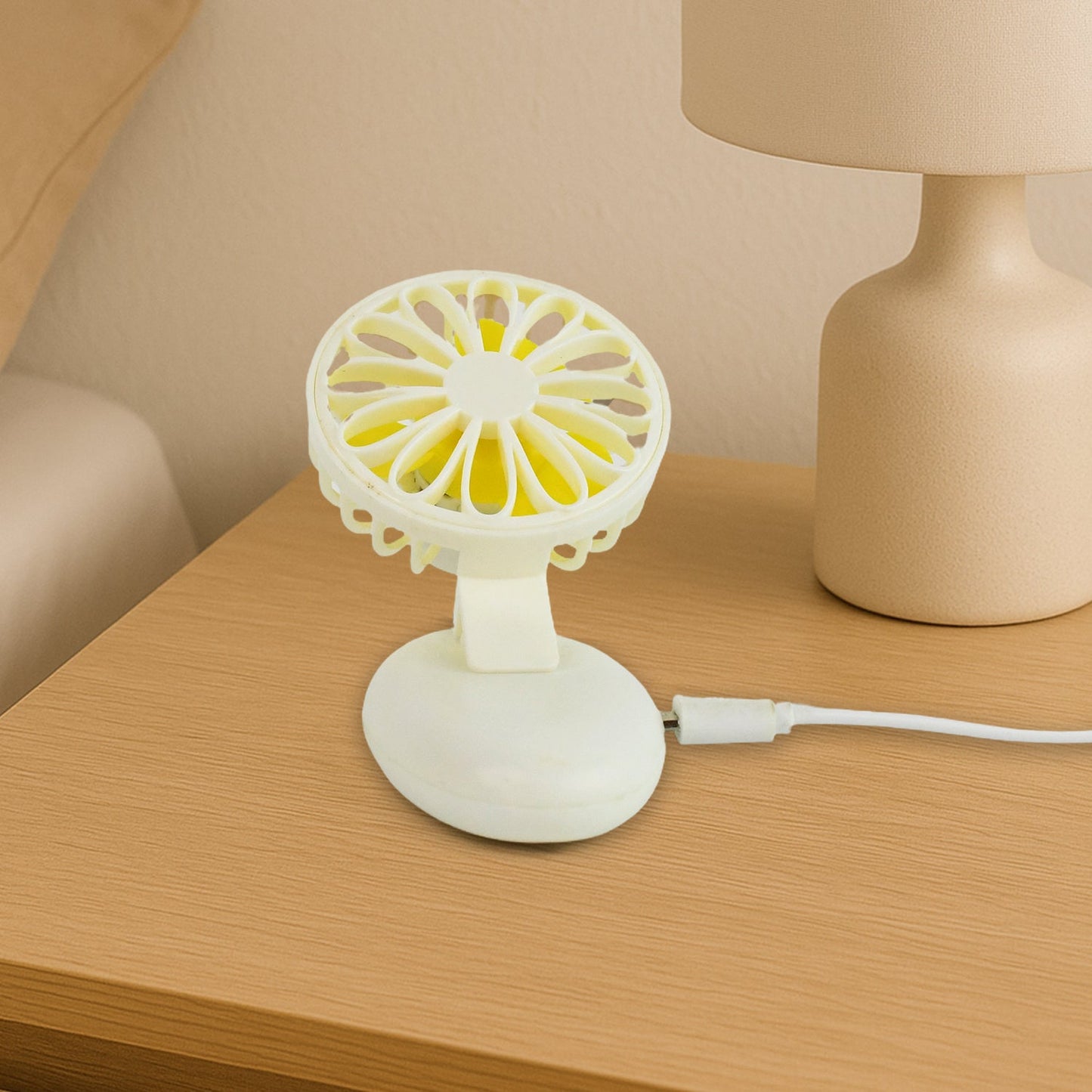 Mini Usb Handheld Fan Portable Rechargeable Mini Fan For Home Office Travel And Outdoor Use (1 Pc) - Grandsell