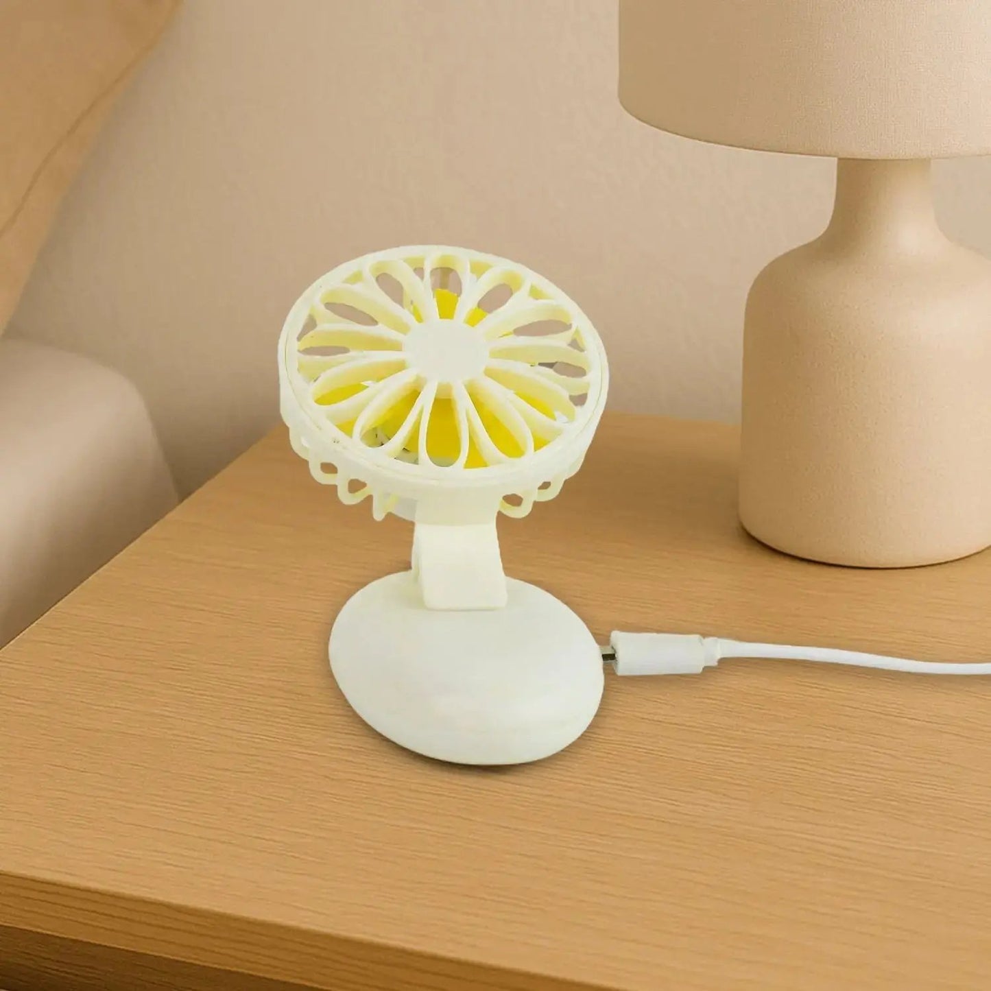 Mini Usb Handheld Fan Portable Rechargeable Mini Fan For Home Office Travel And Outdoor Use (1 Pc) - Grandsell