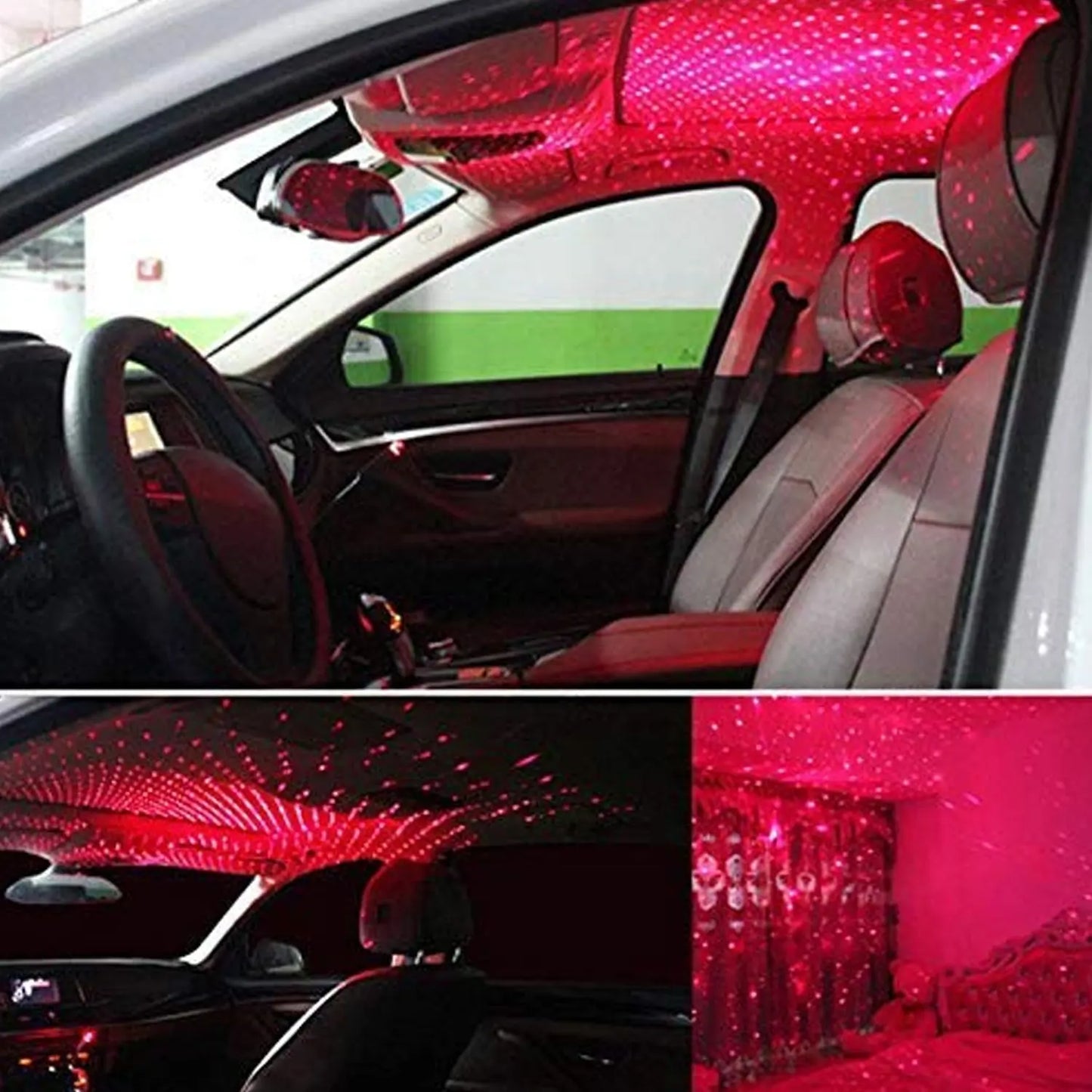 Multipurpose Laser Light Light Galaxy Night Sky Ambiance Laser Micro Projector A - Grandsell