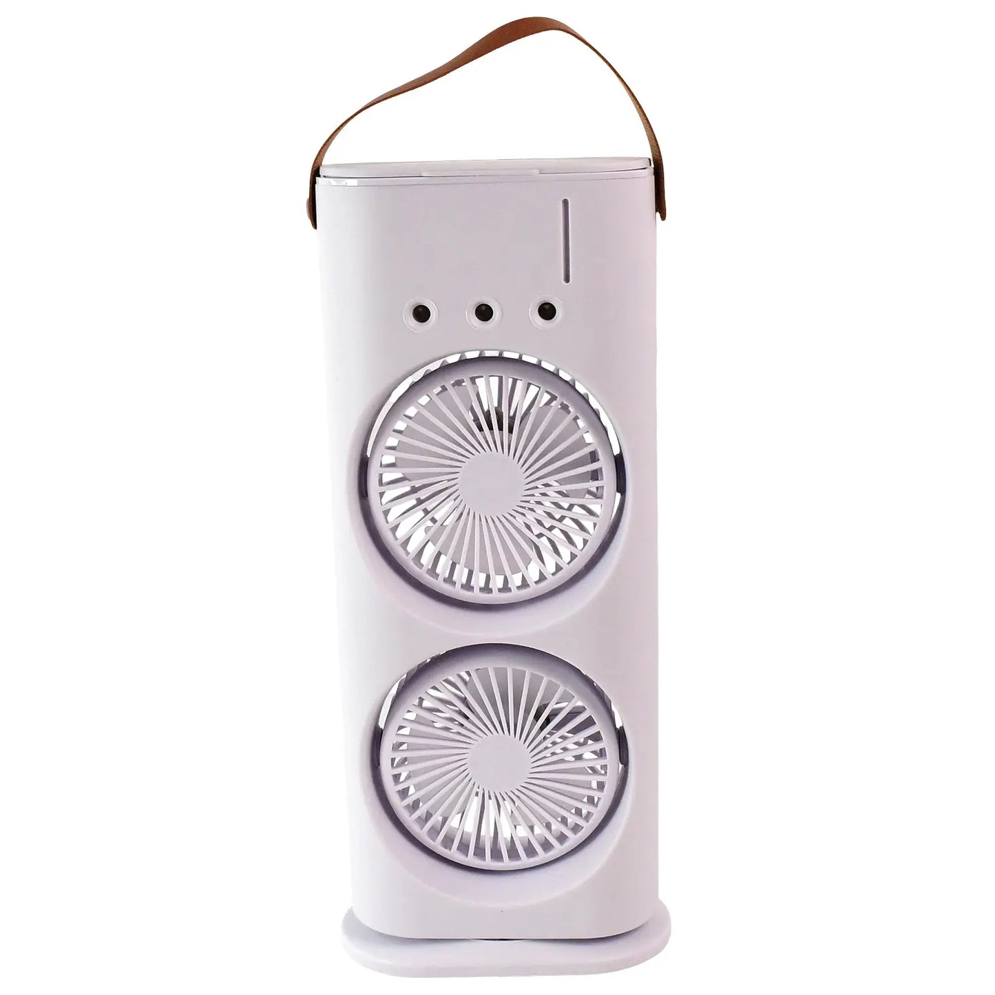 Electric Fan Desktop Double-head Powerful Air Cooler (1 Pc With Remote)