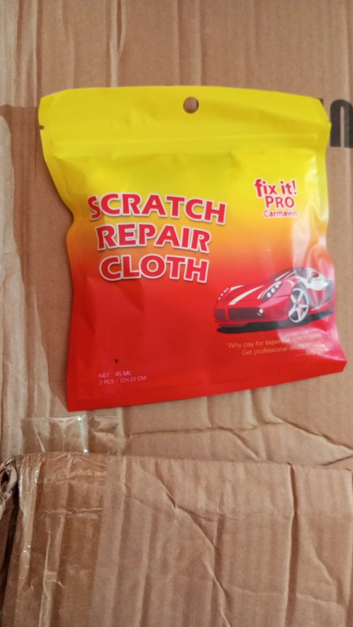 Nano Magic Car Scratch Remover Cloth Multipurpose Scratch Repair Cloth Cloth For Car Paint Scratch Repair Easy To Repair Slight Scratches On The Surface Polishing Repeatable Use For All Kinds Of Car (45 Ml Repair Solution 2 Gloves 2 Nano Cloth) - Grandsell