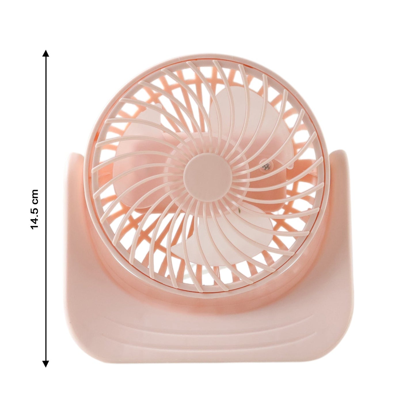 Plug And Play Silent Desktop Mini Fan With Adjustable Tilt Head (1 Pc) - Grandsell