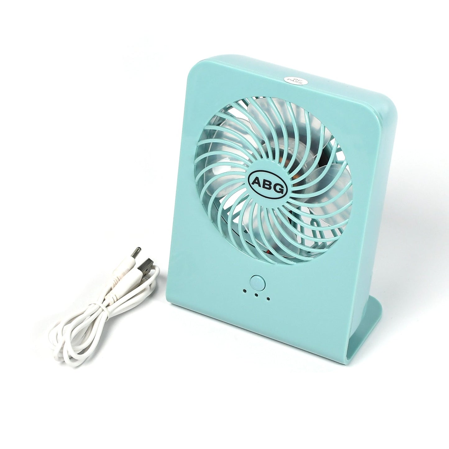 Portable Desk Fan Big Table Fan 3 Step Speed Setting Fan Personal Desk Fan Suitable For Office School Home Use (Battery Not Include) - Grandsell