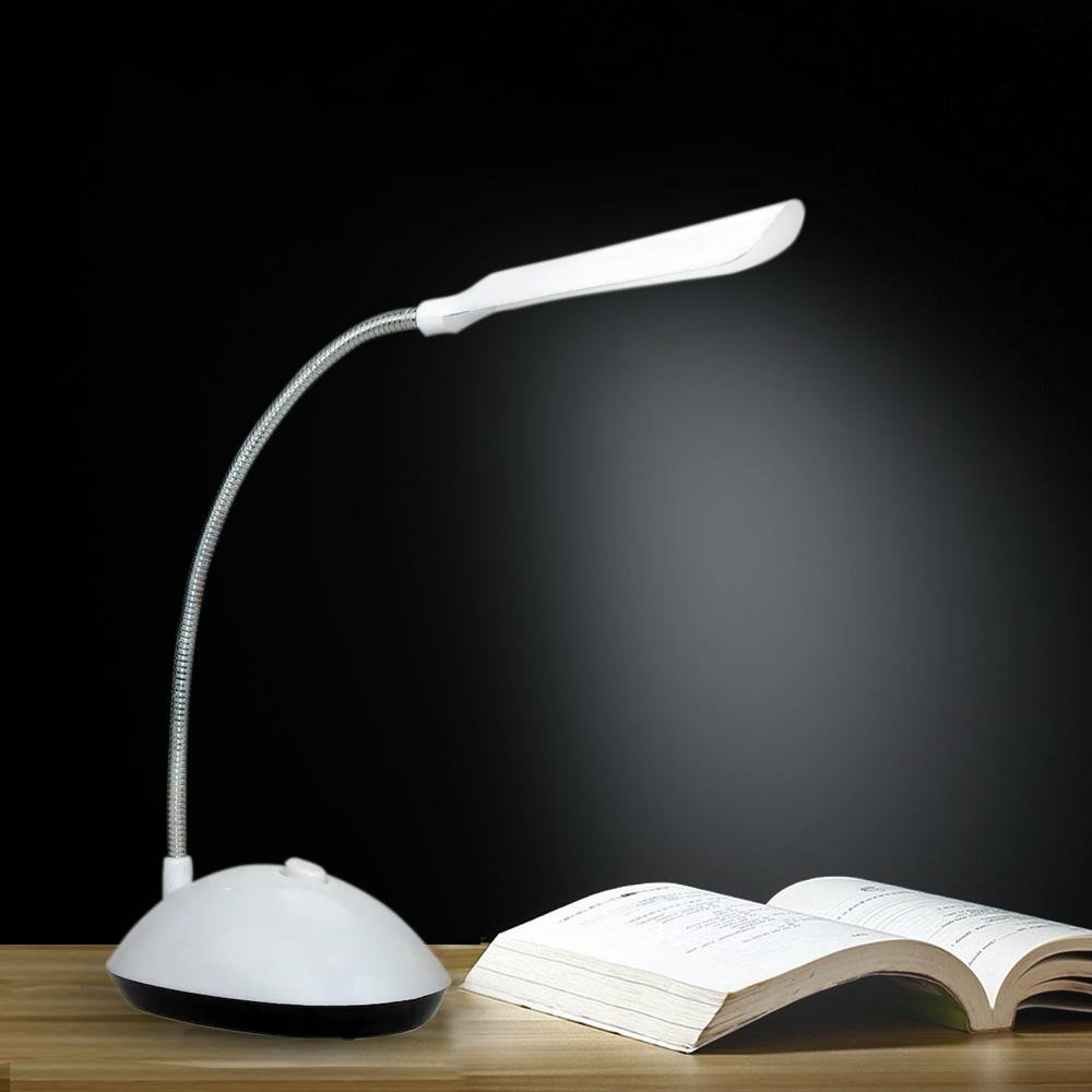 Portable Led Reading Light Adjustable Dimmable Touch Control Desk Lamp - Grandsell