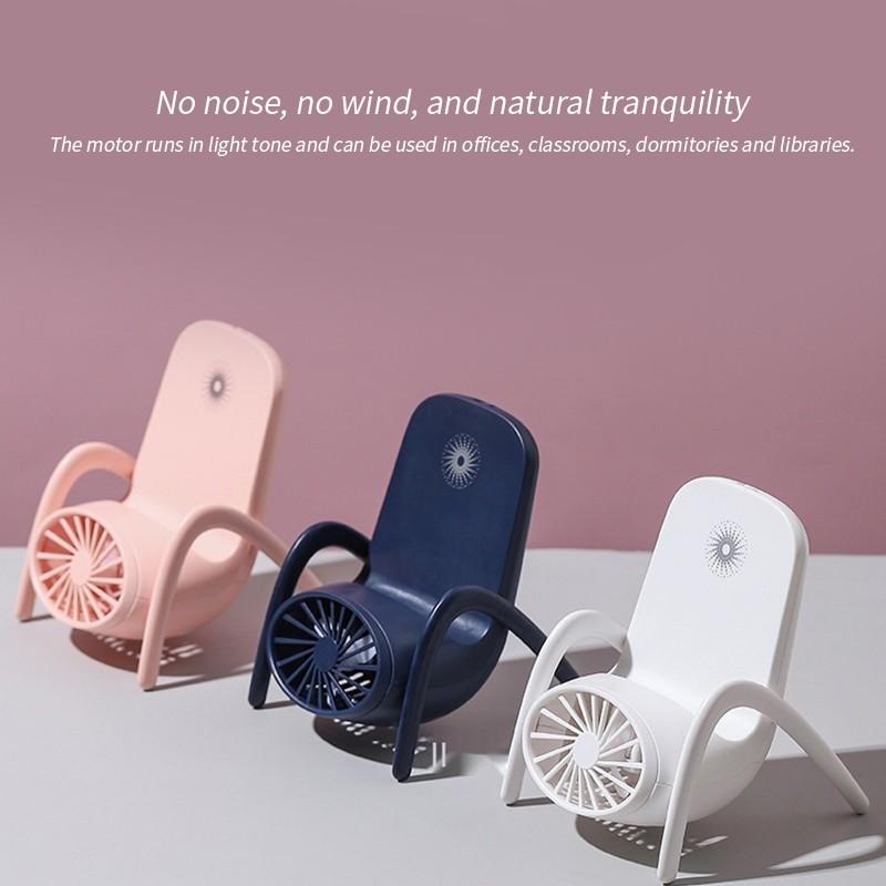 Portable Mobile Phone Holder Fan Personal Fan Multi - Function Fan Handheld Charging Fan (Battery Not Include) - Grandsell