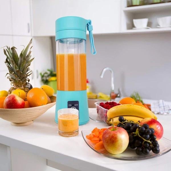 Portable Usb Electric Juicer - 6 Blades (Protein Shaker) - Grandsell