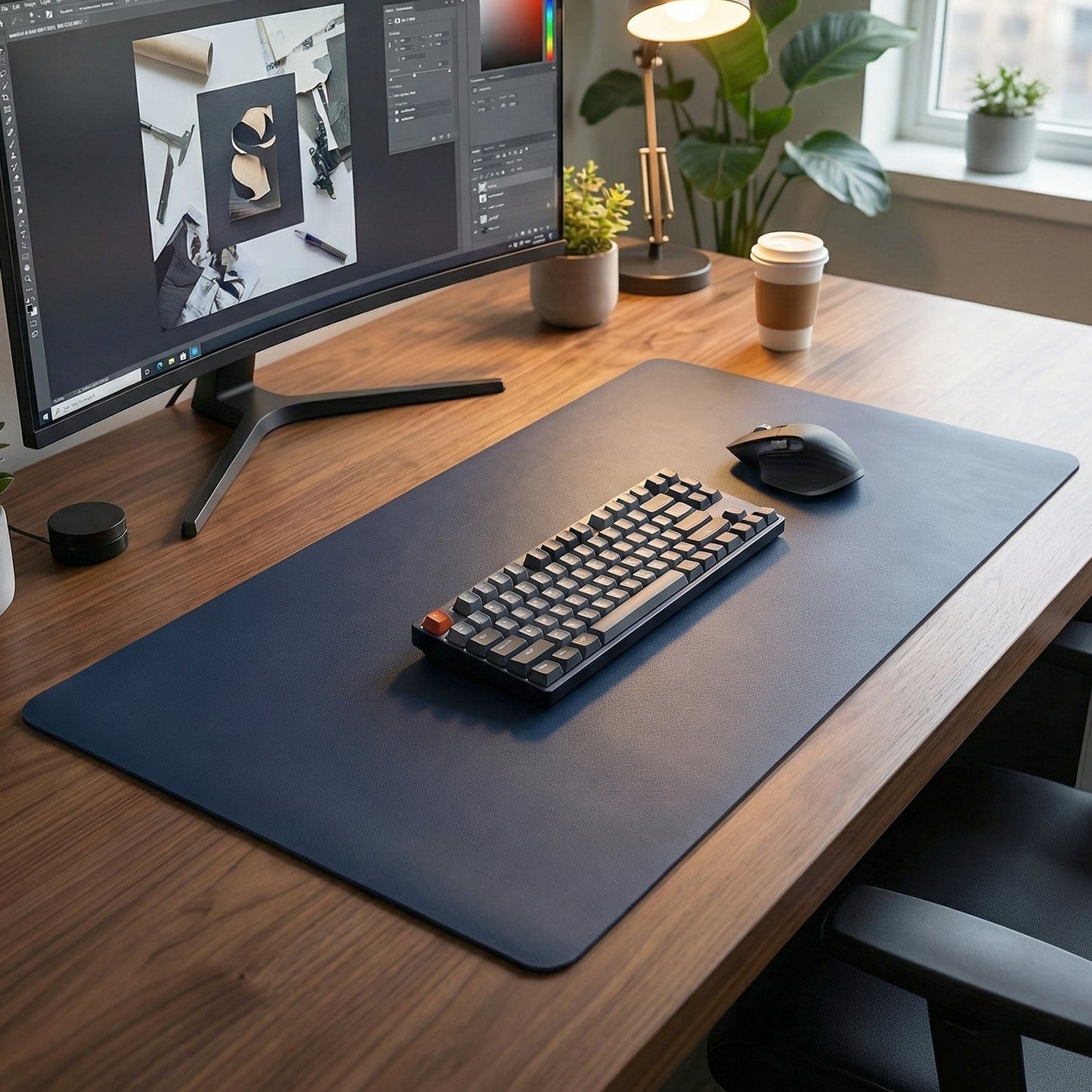 Premium Anti - slip Large Desk Mat Mouse Pad (1 Pc80x40 Cm) - Grandsell