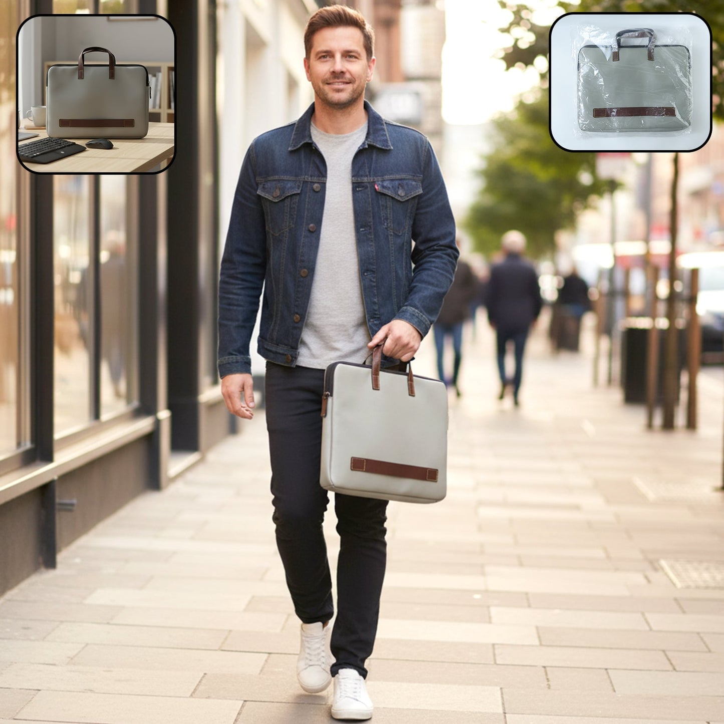 Professional Business Carry Bag (1 Pc 37x28 Cm) - Grandsell