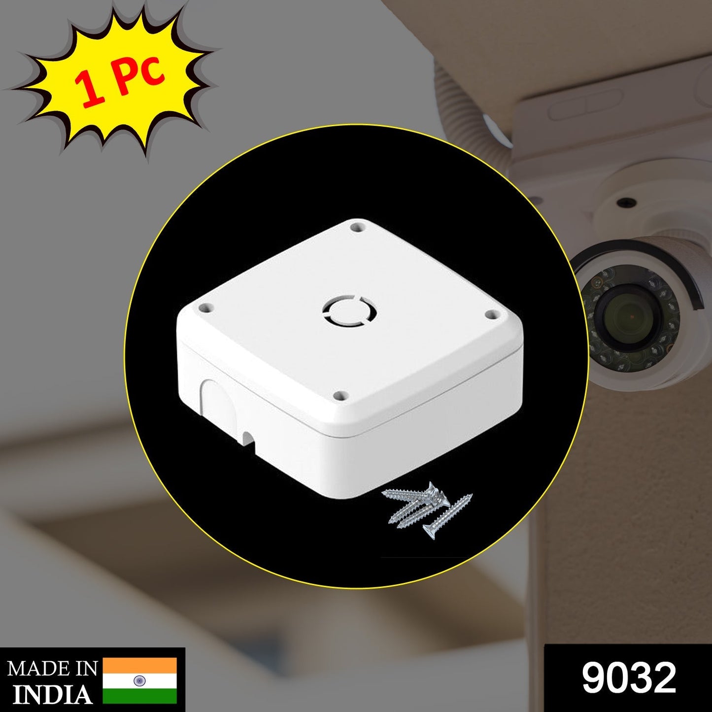 Protective Camera Storage Mounting Box for CCTV & Security Cameras | Durable Weather - Resistant Camera Protection Case - Grandsell