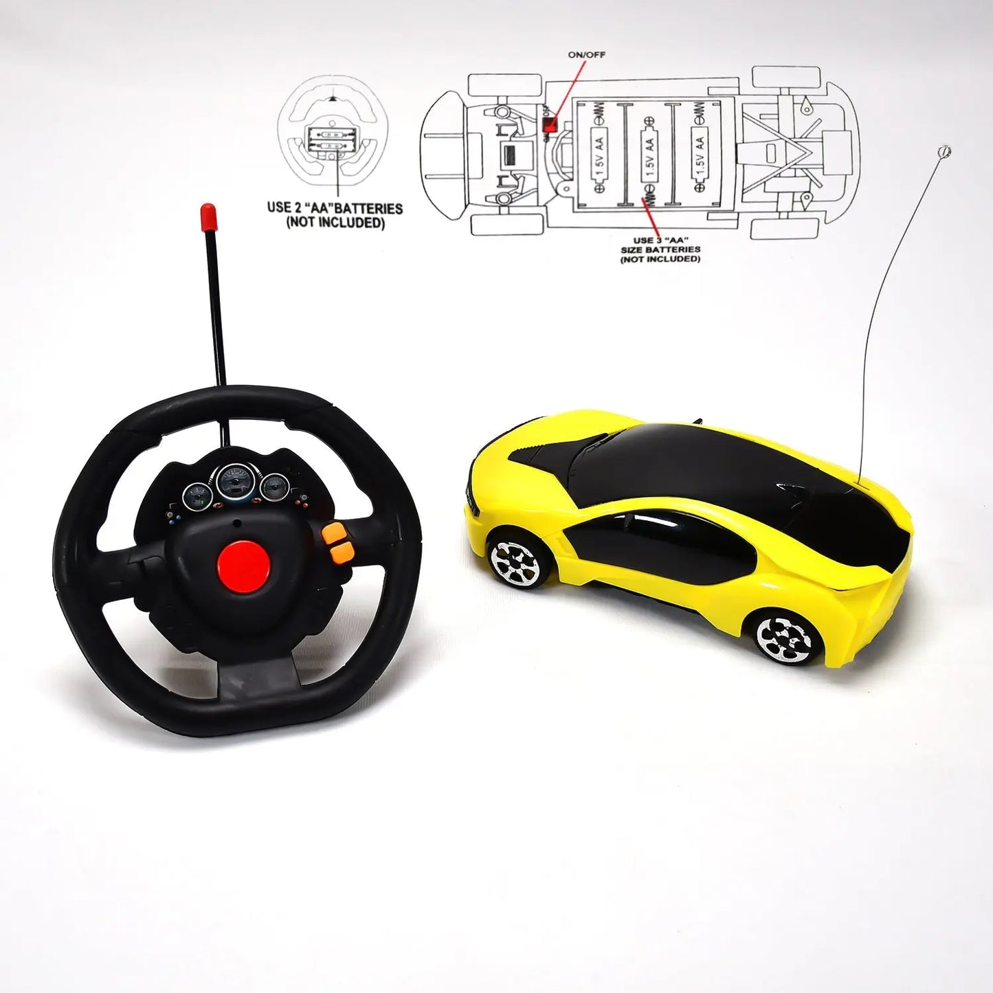 Racing Fast Steering Remote Control Modern Attractive Car For Kids - Grandsell
