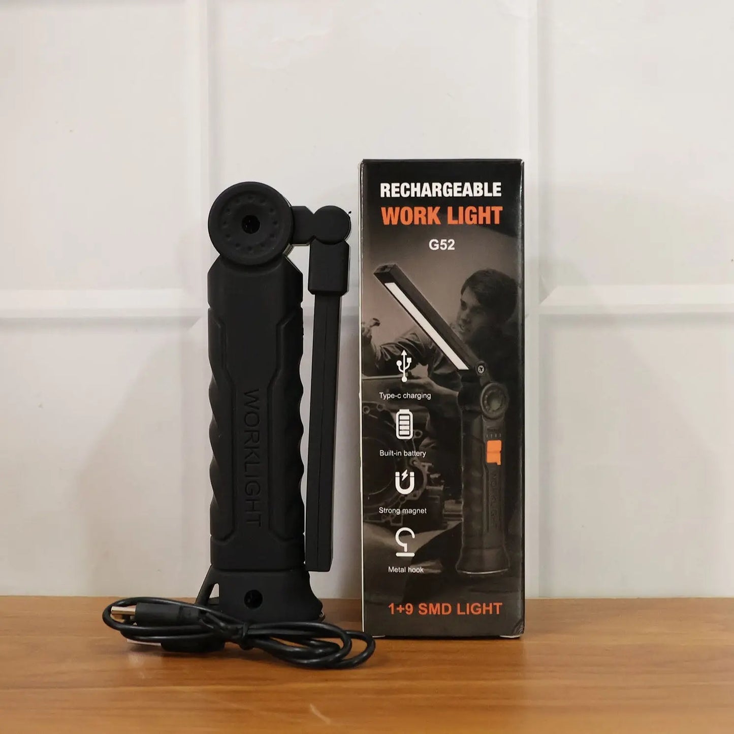 Rechargeable Adjustable Big Led Work Light (1 Pc) - Grandsell