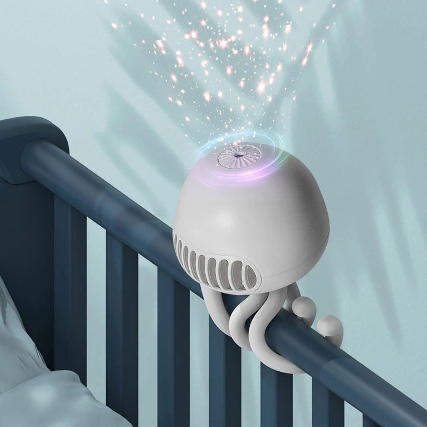 Rechargeable Handheld Mini Projector Fan (1 Pc) - Grandsell